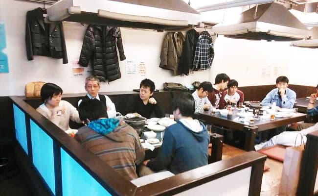 佐々木先生送別会の様子