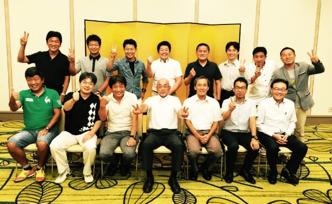 陸上競技部OBOG会の様子