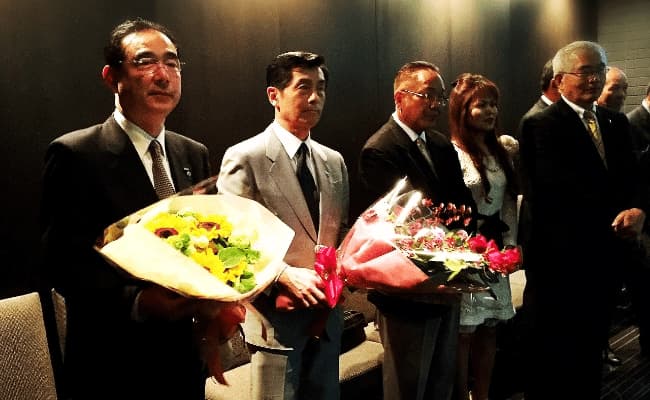 同窓会納涼会の様子