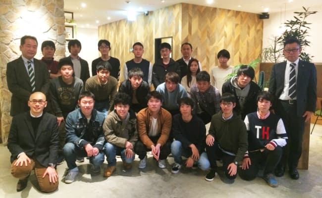 ワンゲルOB会の様子