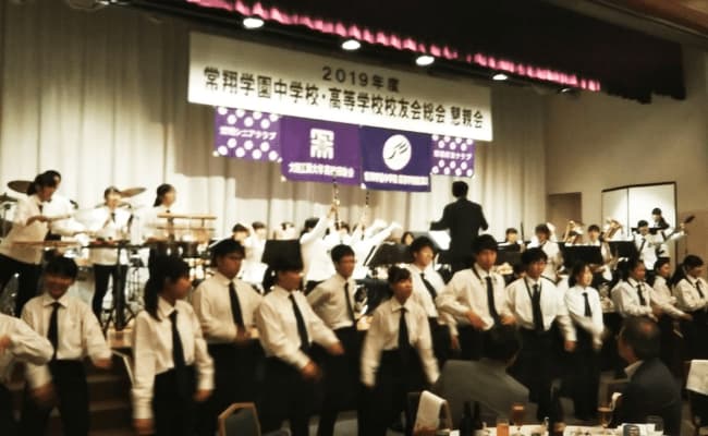 常翔学園中学校・高等学校校友会 総会・懇親会の様子