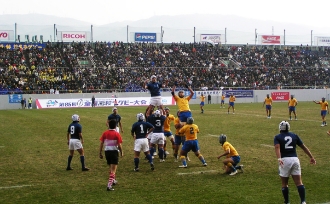 全国大会 対荒尾戦の様子（1枚目）