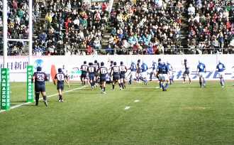 全国大会 対大坂工大戦の様子（1枚目）