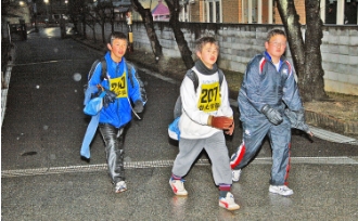 チャレンジハイクの様子（1枚目）