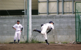 野球部 春の府予選の様子（2枚目）