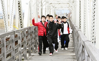 チャレンジハイクの様子（1枚目）