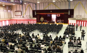 卒業式の写真（2枚目）