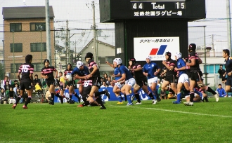 大阪予選 準決勝戦 対近大附属高校の様子（2枚目）
