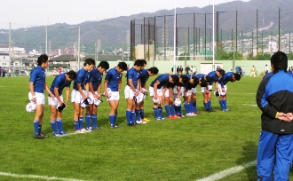 大阪予選 準決勝戦 対近大附属高校の様子（3枚目）