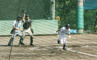 野球部 秋の府予選1回戦の様子（3枚目）