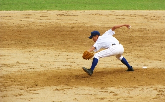 野球部 常翔学園と練習試合の様子（2枚目）