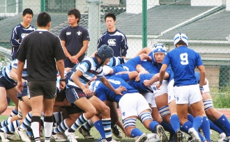 対浪速高校戦 2回戦の様子（1枚目）