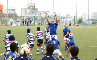 対浪速高校戦 2回戦の様子（2枚目）