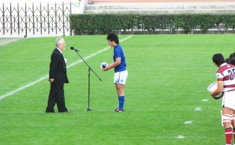 対大阪朝高戦の様子