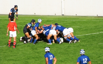 第90回 高校ラグビー大阪府予選決勝戦の様子（2枚目）