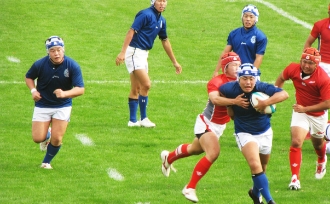 第90回 高校ラグビー大阪府予選準決勝戦の様子（2枚目）