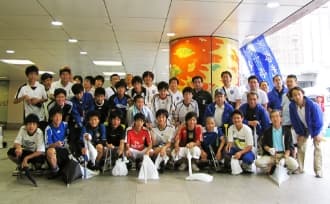 ゴミ拾い活動 集合写真