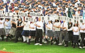 夏の甲子園の様子（1枚目）