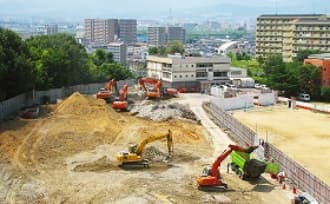 啓光旧校舎の面影がなくなった